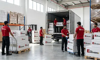 Container loading unloading