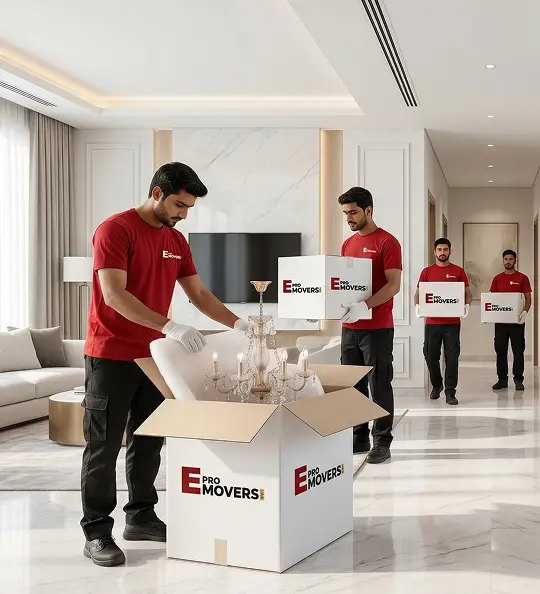 Specialist fragile item packing and handling
