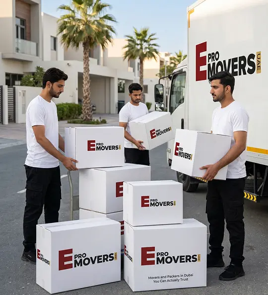 Professional movers and packers in Dubai
