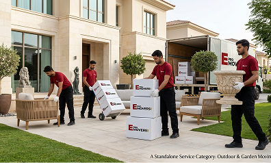 Outdoor and garden moving