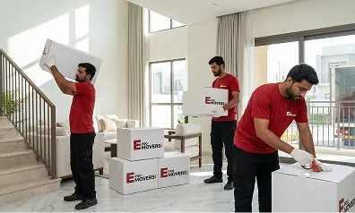 Townhouse home moving in Dubai